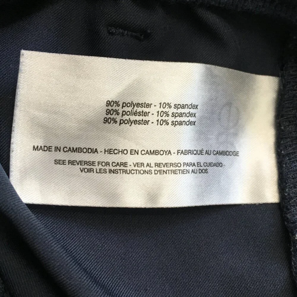 Marc New York Men's Navy Blue Computer Pants Size 35 X 30.